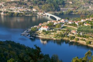 bridge over River Douro, Porto Antigo, Cinfaes do Douro, Portugal bridge over River Douro, Porto Antigo, Cinfaes do Douro, Portugal